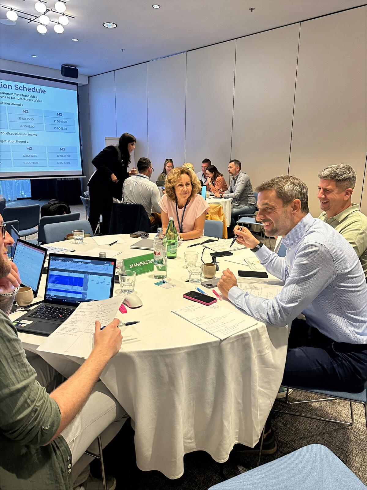 World of Trade participants in cross-functional decision making
